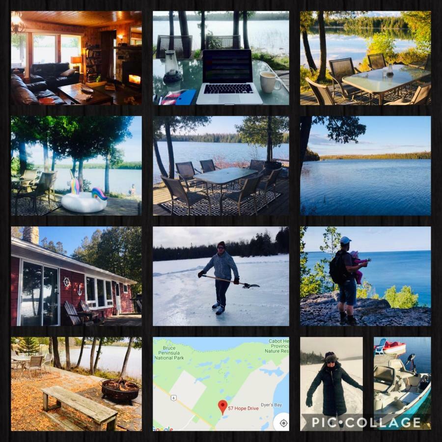 Lakefront Hope Lodge Miller Lake Ngoại thất bức ảnh